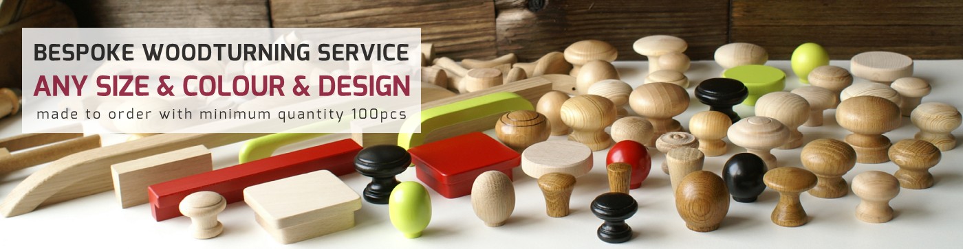bespoke solid wood knobs and handles