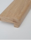 2 ½" Oak Stair Nosing - Solid Wood Rounded Edge Grooved Moulding